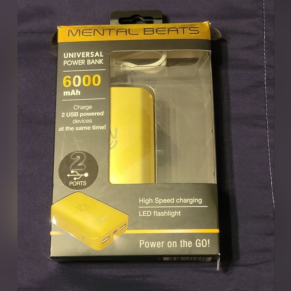 6000 mAh POWER BANK